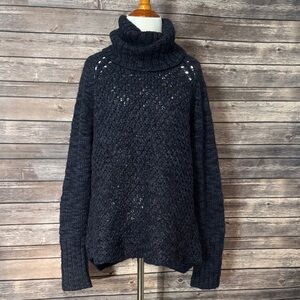 Sanctuary Navy Cowl Sweater